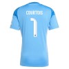 Maillot de Gardien Real Madrid Courtois 1 2025-26 Pour Homme